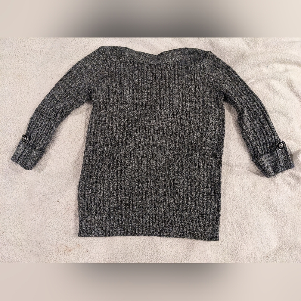 Karen Scott gray sweater